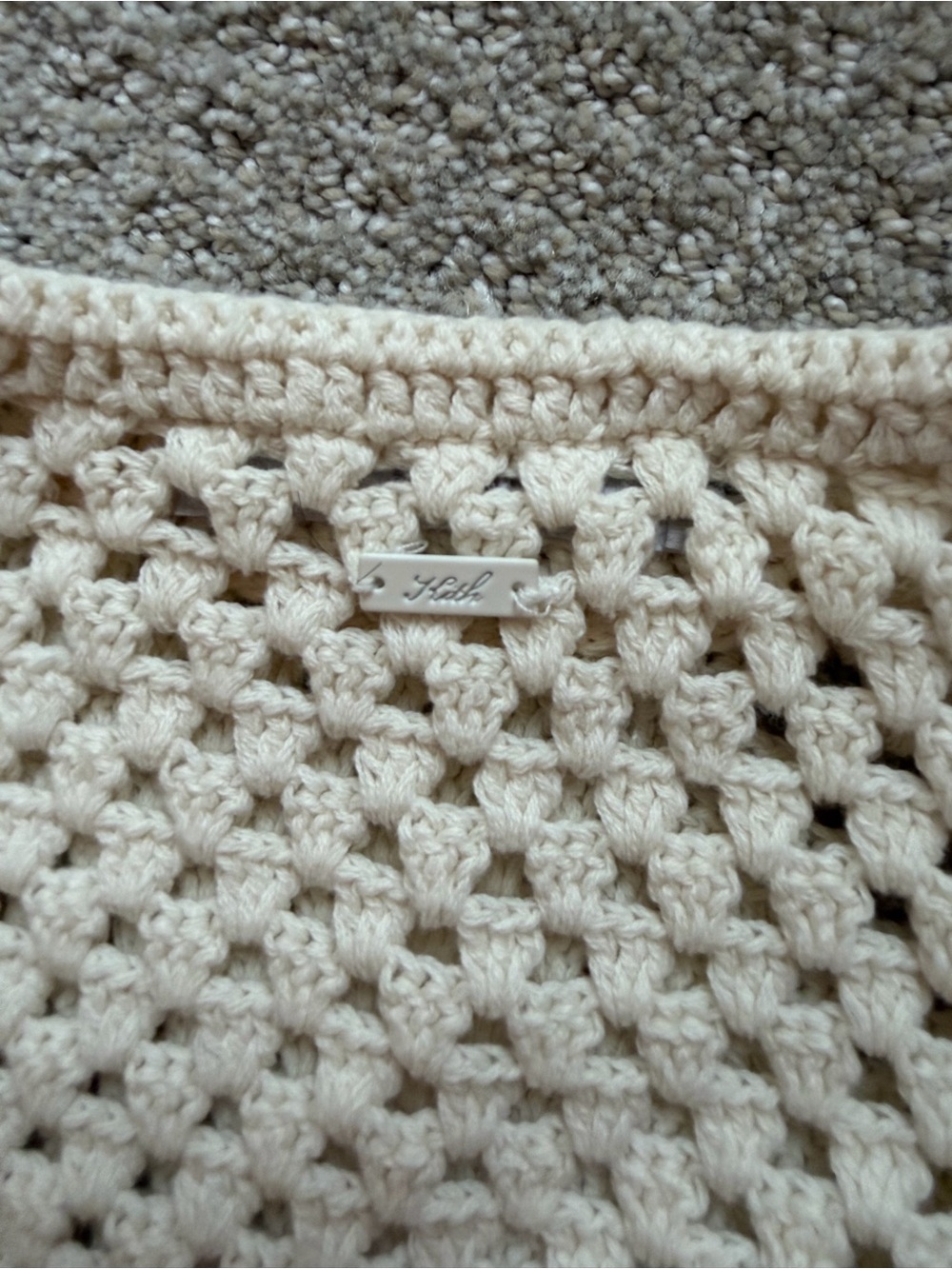 Kith Crochet  Crop Top - Picture 3 of 3